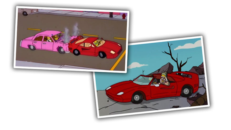 Illustration for article titled A Guide To Every Real-World Car Used In The Simpsons